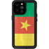 Cameroon Flag Distressed iPhone 14 Pro Max Waterproof Case